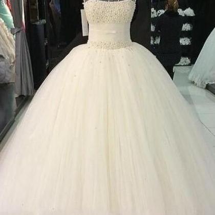 Quinceanera Dresses Ball Gown Prom Dresses,white..