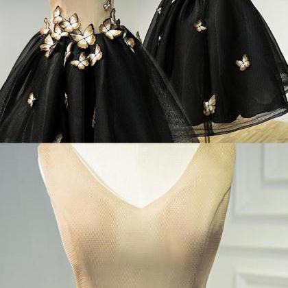 Black Homecoming Prom Dress Outstanding Short Prom..