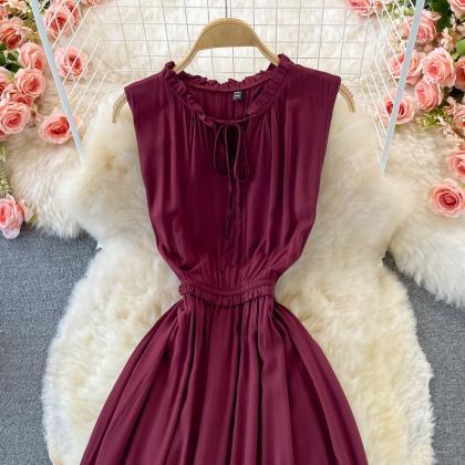 Cute A line dress fashion dress