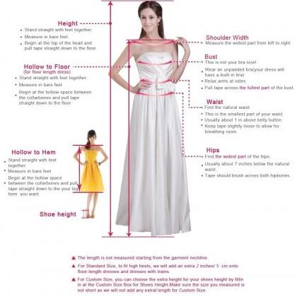 Simple Long Bridesmaid Dress V Neck..