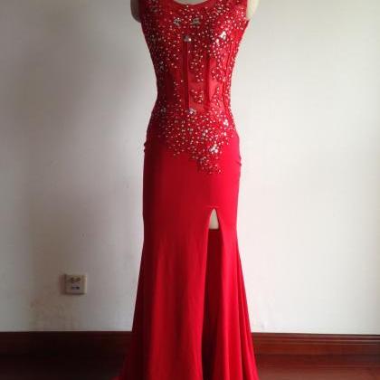 2016 Fashion Prom Dresses,Red Prom ..