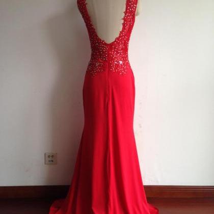 2016 Fashion Prom Dresses,Red Prom ..