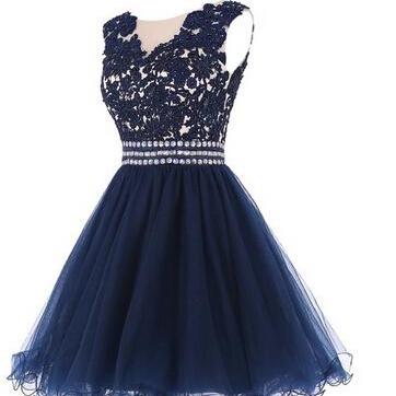 Homecoming Dress,Tulle Homecoming D..
