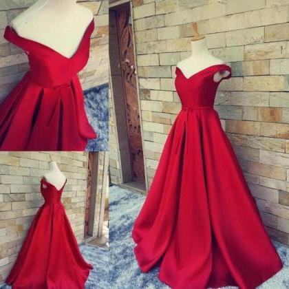 Red Prom Dresses,Prom Dress,Red Pro..