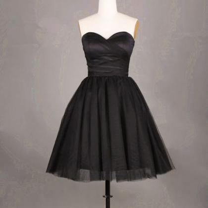 Black Homecoming Dress,Black Homeco..