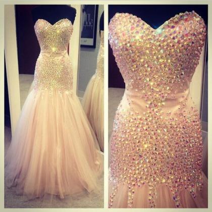 Prom Gown,prom Dresses,sparkle Evening..