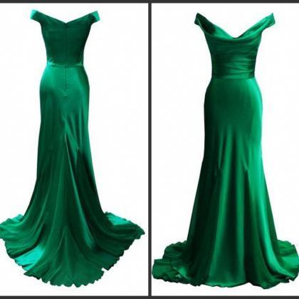 Green Prom Dresses,sexy Evening Dresses,prom..