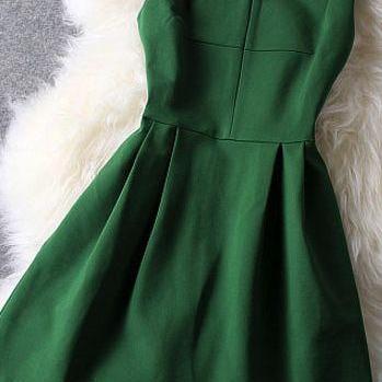 Homecoming Dress,Green Homecoming D..