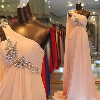 Blush Pink Backless Prom Dresses,open Back Prom..