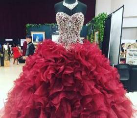 Quinceanera Dress, Ball Gown Prom Dress Formal Party Gowns Sexy ...