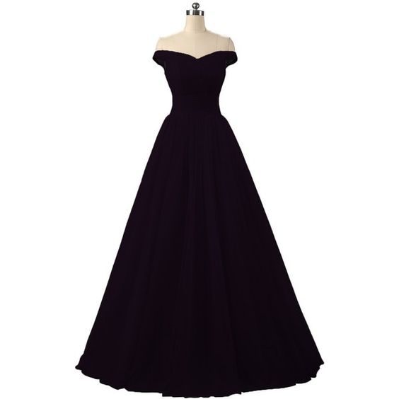 Sexy Evening Gowns Black Off The Shoulder Prom Dress Evening Dress Formal Gown On Luulla 