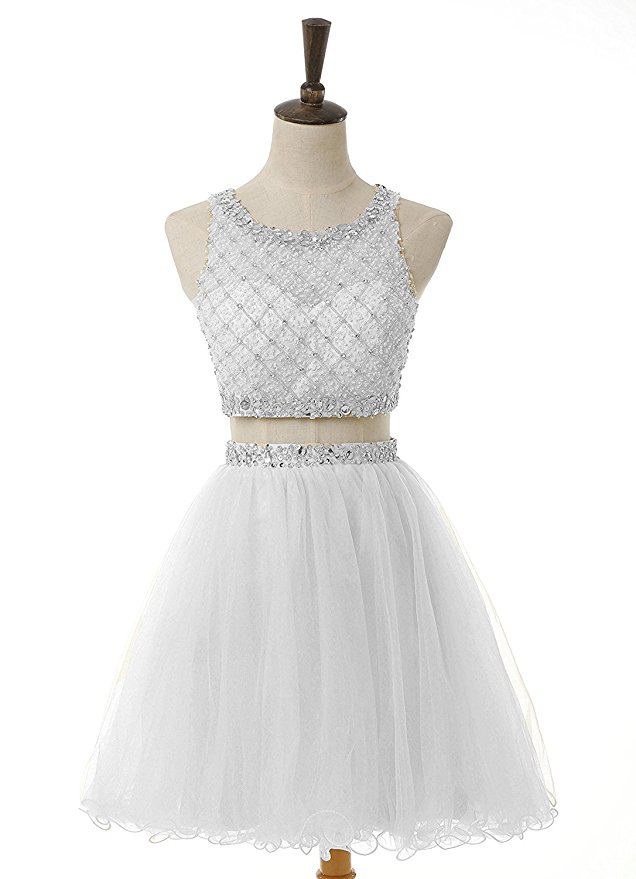 Homecoming Dress,2 Piece Homecoming Dresses,Sparkle Sweet 16 Dress,Homecoming Dress,2 pieces Cocktail Dress,Two Pieces Evening Gowns