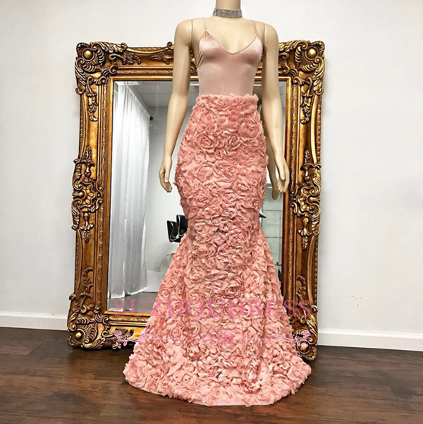 Floor Length Evening Gown Gorgeous Spaghetti Strap Mermaid Prom Dress