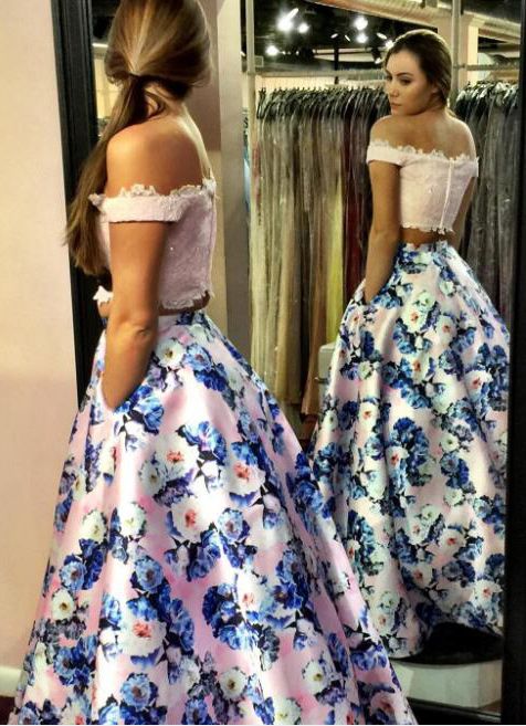 Prom Dresses with Print