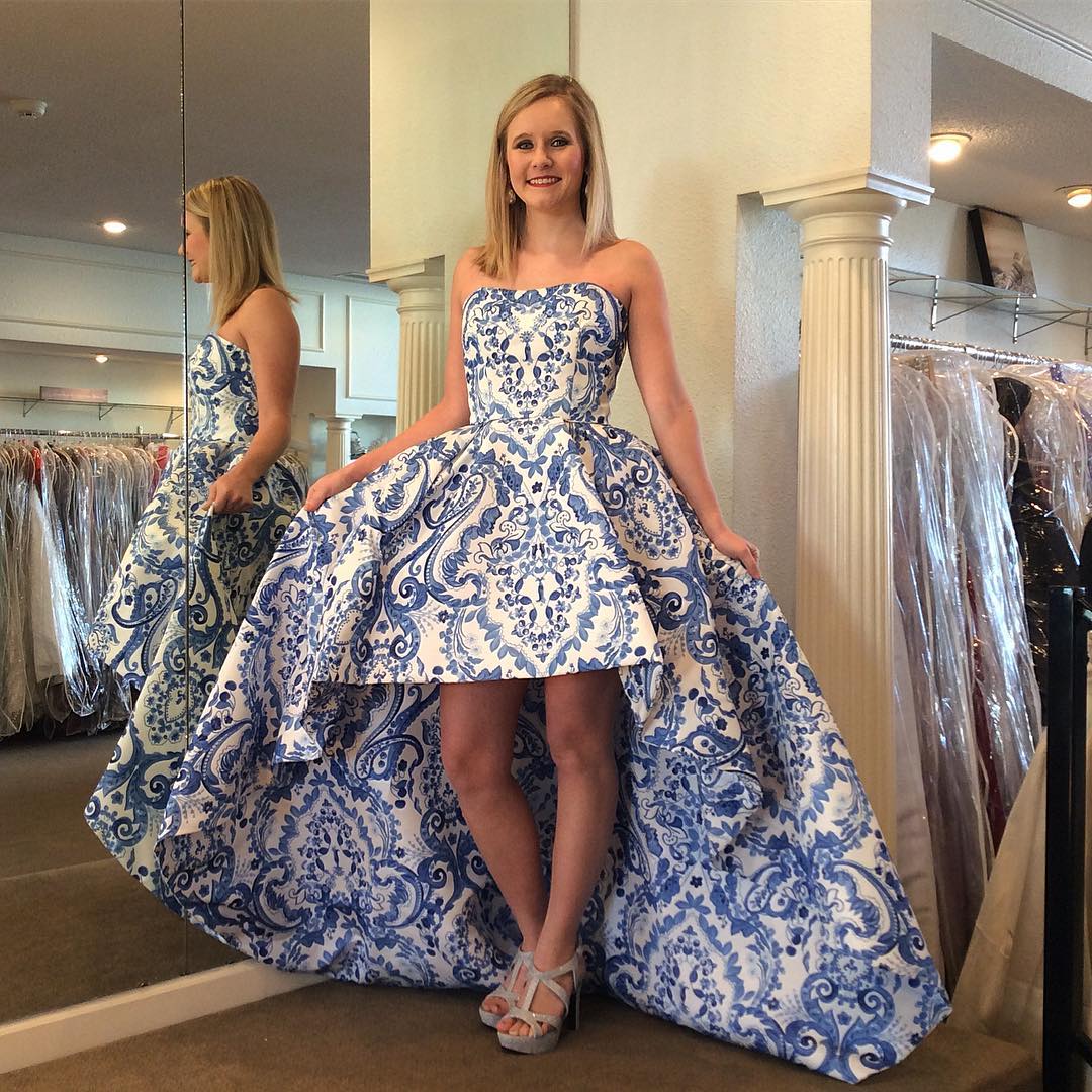 Print Prom Dresses