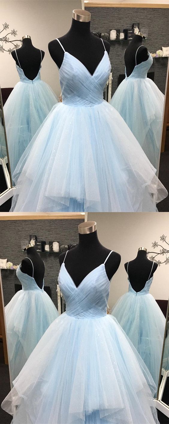 sweet 16 baby blue dresses