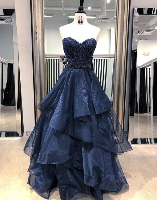 gown dark blue