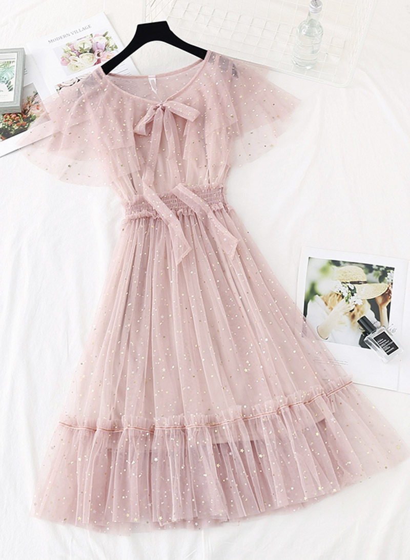 Cute Tulle Sequins Short Dress Summer Dress on Luulla
