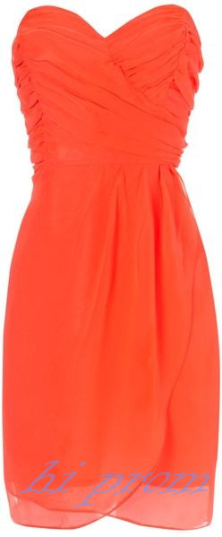 Dark Coral Cocktail Dresses