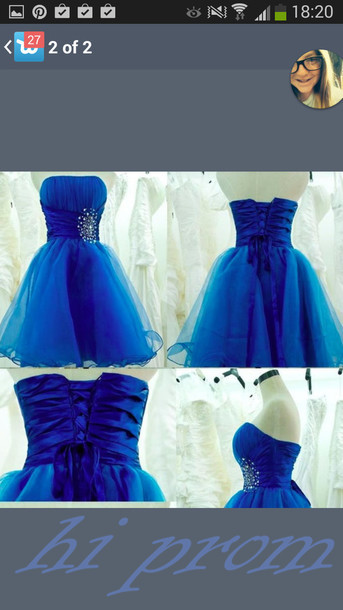 Royal Blue Homecoming Dress,strapless Homecoming Dresses,beautiful Homecoming Gowns,fashion Prom Gowns,tulle Sweet 16 Dress,beading Homecoming