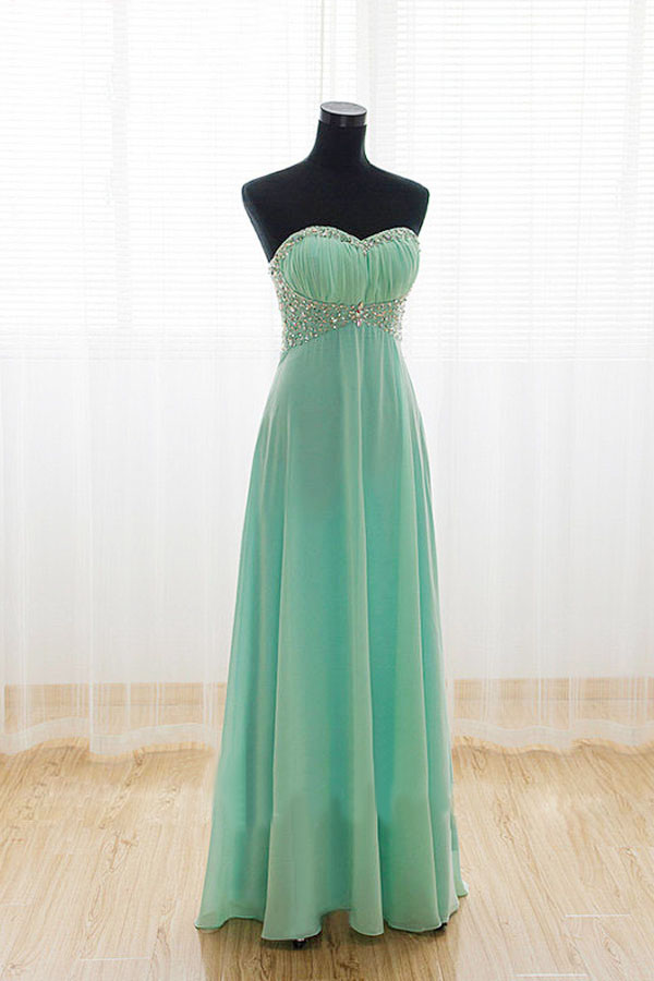 mint green formal dress