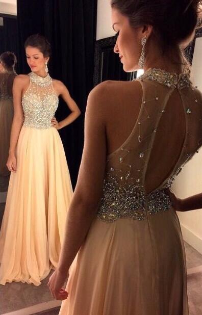 Prom Dresses,Hot Evening Gowns,Simple 