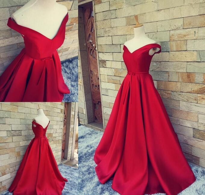 Red Prom Dresses,Prom Dress,Red Prom Dress,Red Prom Dresses,Formal Gown,Ball Gown Evening Gowns,Modest Party Dress,Prom Gown For Teens