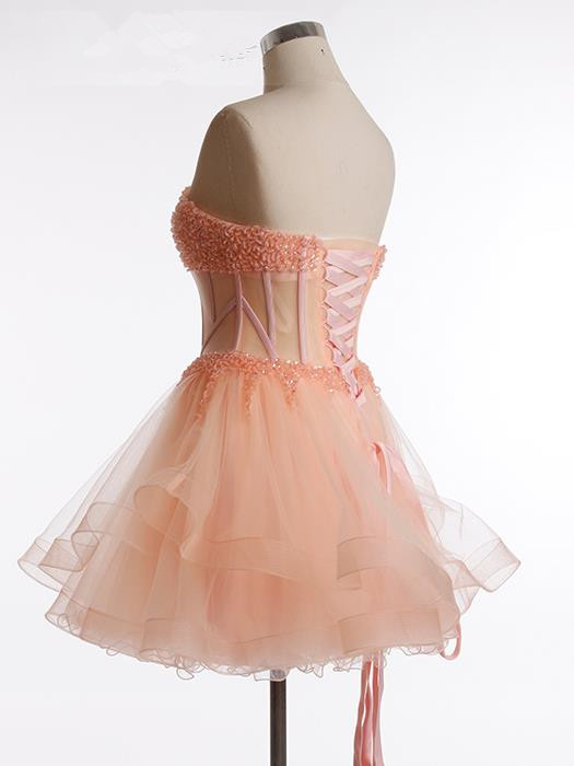 Blush Pink Dress,cute Dress,beading