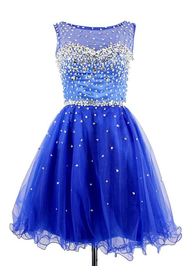 ladies royal blue dresses