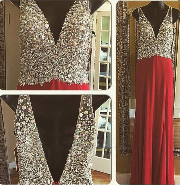 Red Prom Dresses,open Back Prom Gowns,backless Prom Dresses,sparkle Party Dresses,long Prom Gown,open Backs Prom Dress,evening Gowns,sparkly