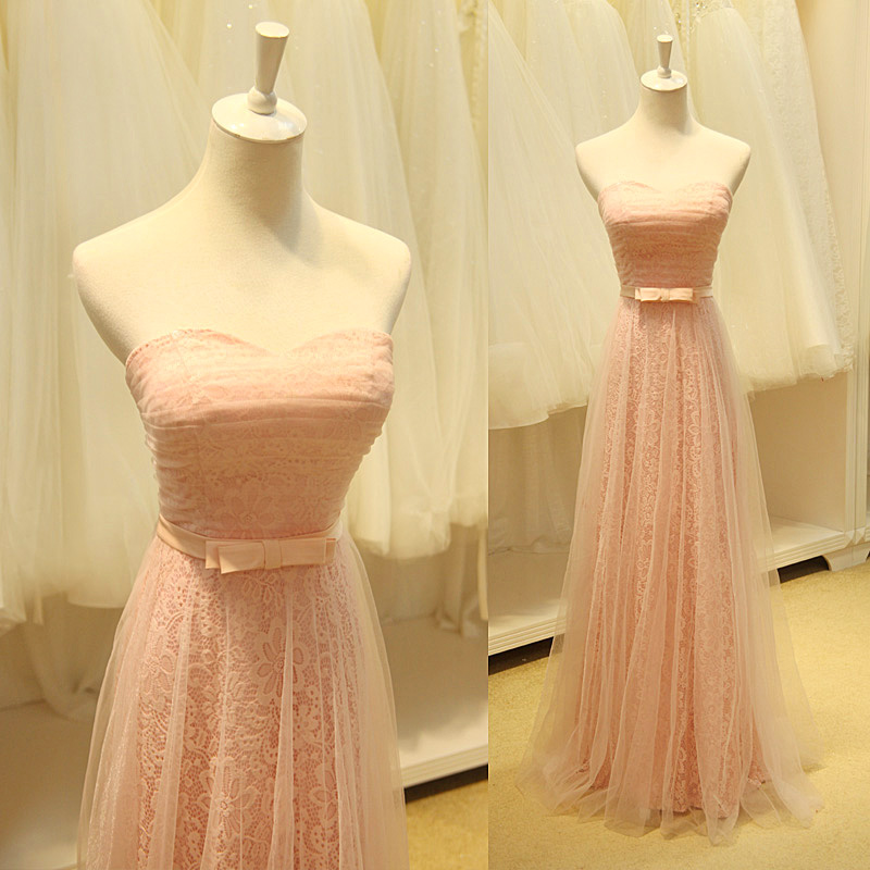 Charming Prom Dress,a Line Evening Dress,sweetheart Prom Dresses,bandage Back Long Evening Dress