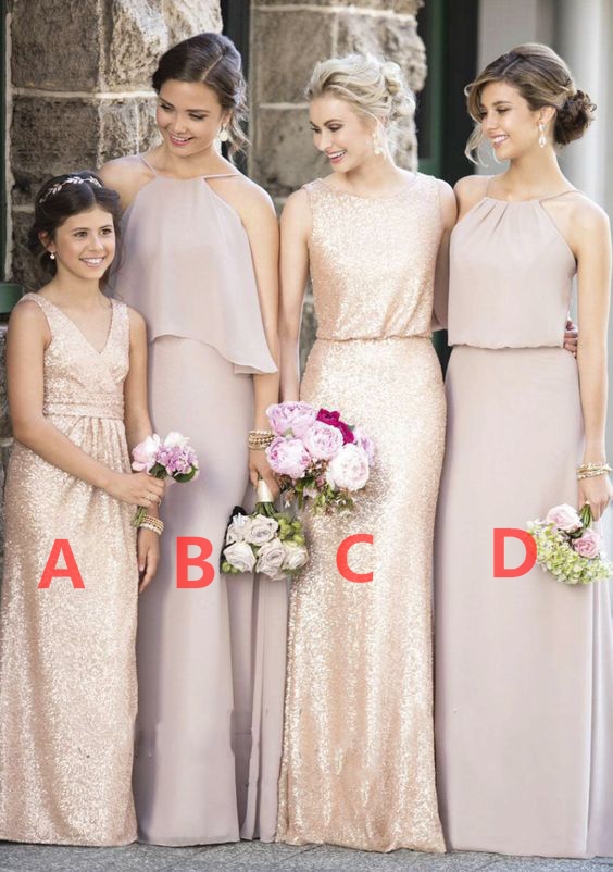 Simple Bridesmaid Dresses