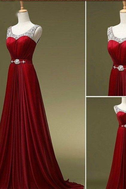 Burgundy Prom Dresses,Wine Red Evening Gowns,Sexy Formal Dresses,Burgundy Prom Dresses 2016,New Fashion Evening Gown,Satin Evening Dress