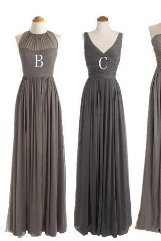 Gray Bridesmaid Gown,Pretty Prom Dresses,Grey Wedding Gown,Strapless Bridesmaid Dress,Cheap Bridesmaid Dresses,Sweetheart Bridesmaid Gowns,Simple Bridesmaid Gowns