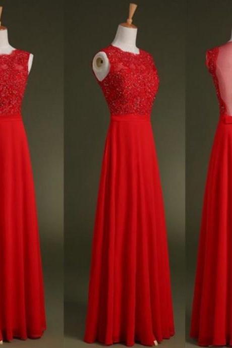 Red Prom Dresses,Lace Evening Dress,A line Prom Dress,Backless Prom Dresses,Lace Prom Gown,Sexy Prom Dress,Open Back Evening Gowns,Party Dress for Teens
