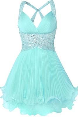Light Blue Homecoming Dress,Tulle Homecoming Dresses,Homecoming Gowns,Beaded Party Dress,Short Prom Gown,Sweet 16 Dress,Cheap Homecoming Dresses