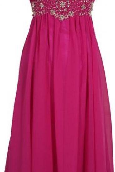Hot Pink Homecoming Dresses, Homecoming Dress, Cute Homecoming Dresses, Cheap Homecoming Gowns,Short Prom Gown