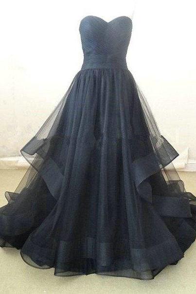 Charming Prom Dress,Organza Prom Dress,Long Prom Dress,Sweetheart Prom Dress,Evening Formal Dress