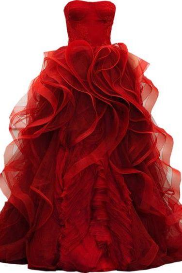 Red Prom Dresses,2017 Prom Dress,Prom Dress,Prom Dresses,Formal Gown,Sexy Evening Gowns,Red Party Dress,Prom Gown For Teens