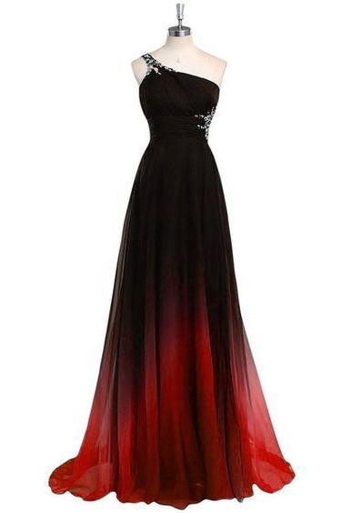 Red and Black Prom Dresses