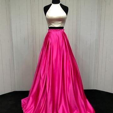 A Line Sleeveless Prom Dress Evening Party Gowns main image 1