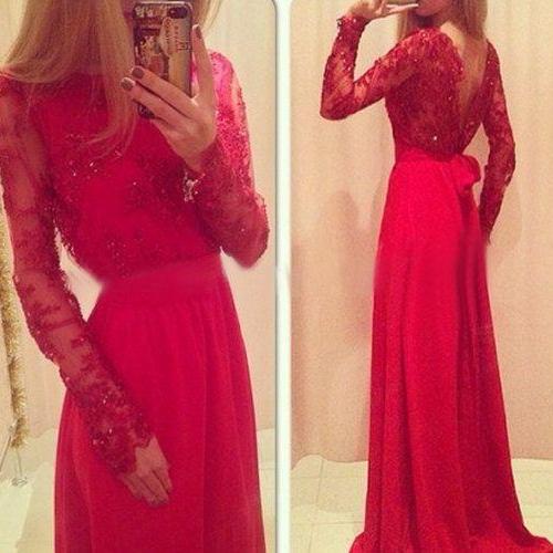 open back prom gown