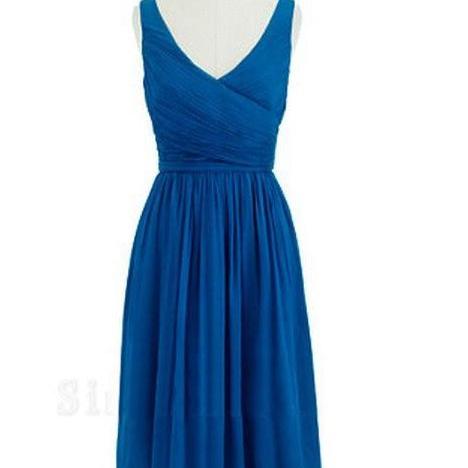 royal blue beach bridesmaid dresses