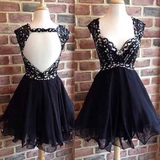 Black Homecoming Dresstulle Homecoming Dresscute Homecoming Dresshomecoming Dressshort Prom 