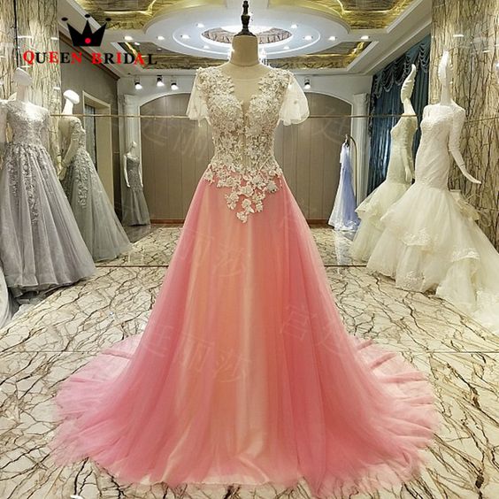 Prom Dresses Design A Line Luxury Evening Dresses Party Dress Vestido ...