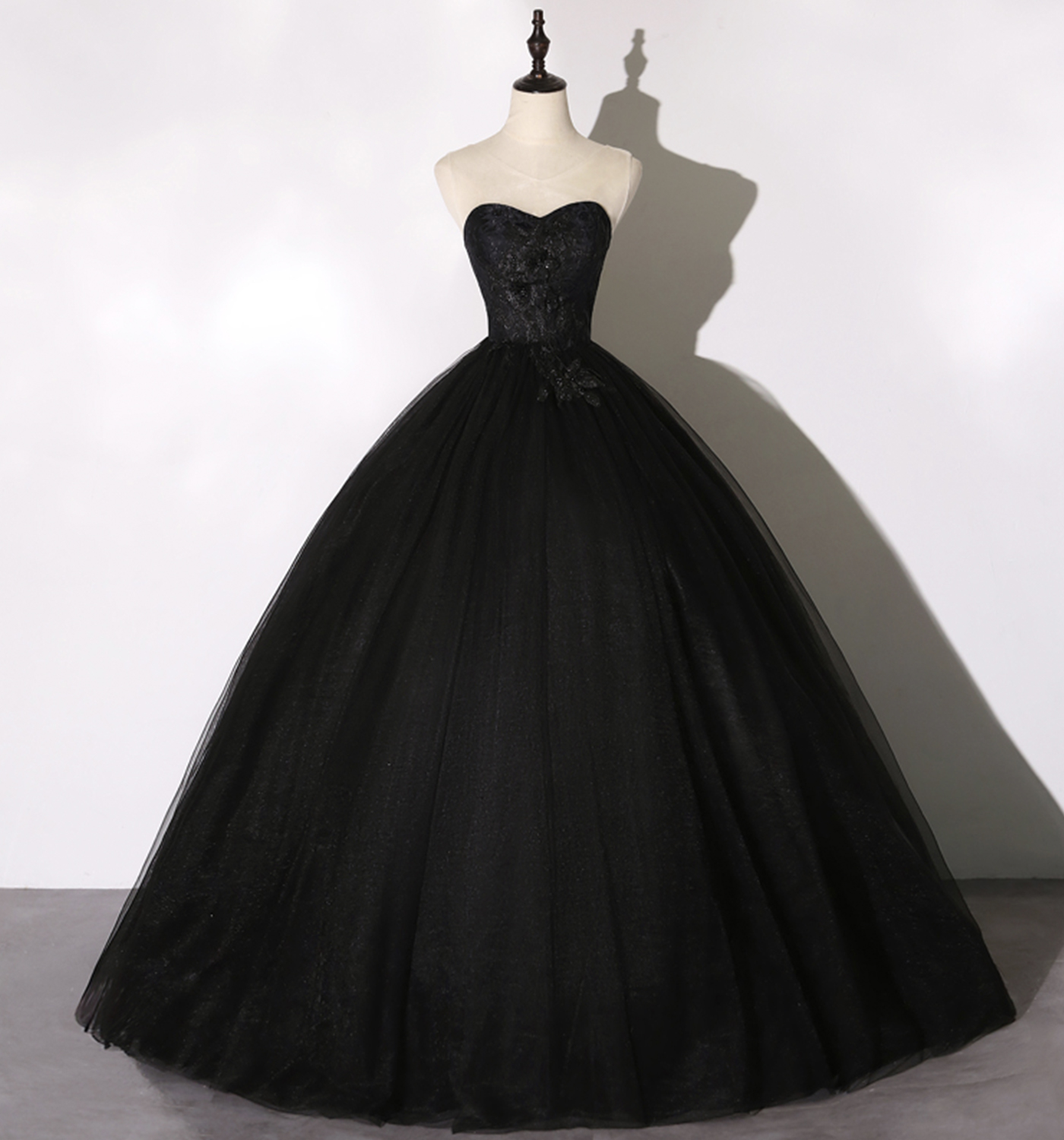 A line lace long ball gown dress formal dress C1344