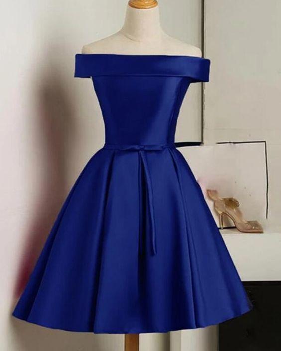 Short Homecoming Dress Blue Homecoming Dresses on Luulla