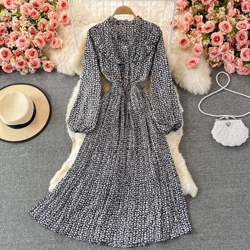 and shirt dress Oversized With Ruched Puff Sleeves Beige Races Outfit Jinhomg Baby Girls Party ssrestock Color:As Picture