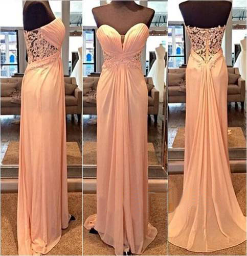 Sweetheart Prom Dresses,A-Line Prom Dress,Lace Prom Dress,Simple Prom ...