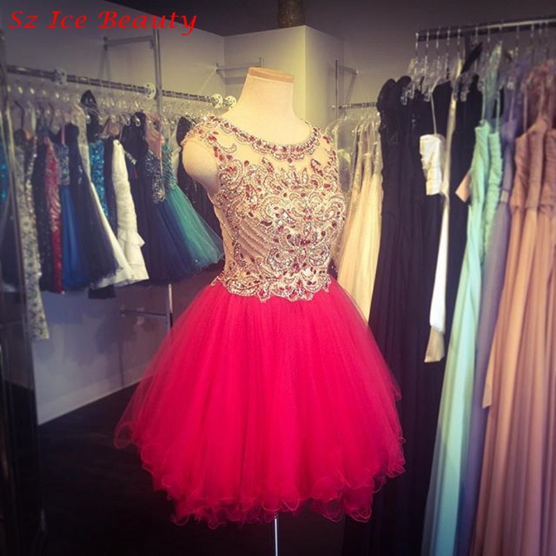 Red Homecoming Dress,short Homecoming Dresses,tulle Homecoming Gown ...